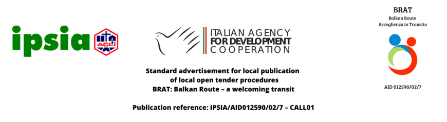 BRAT - Open local tender for safe house
