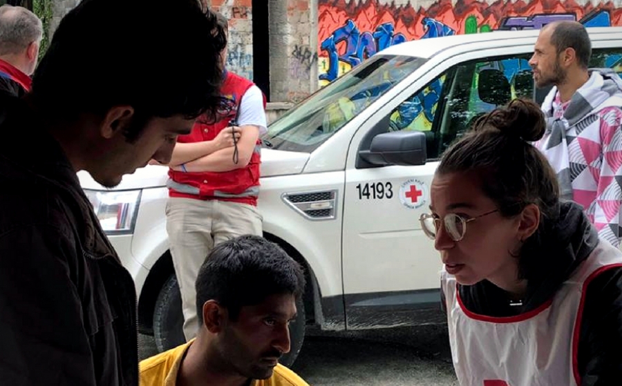 A Bihać è in corso un&#039;emergenza migranti