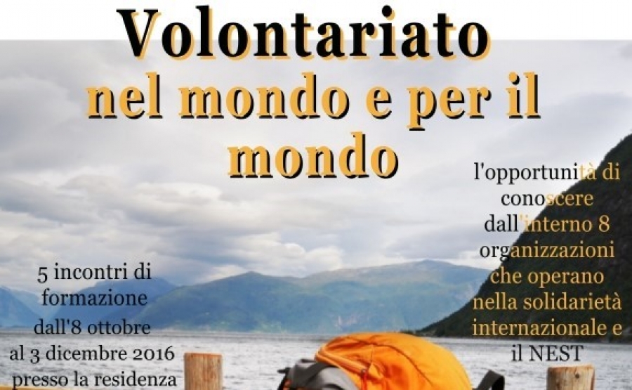 Volontariato nel mondo e per il mondo