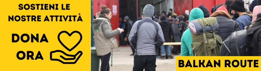 Raccolta fondi per la Balkan Route