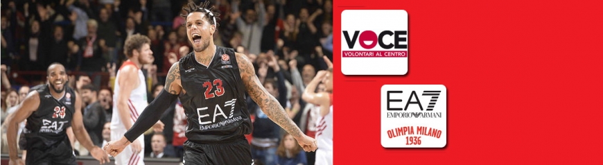 La solidariet&agrave; va a canestro con Olimpia Milano