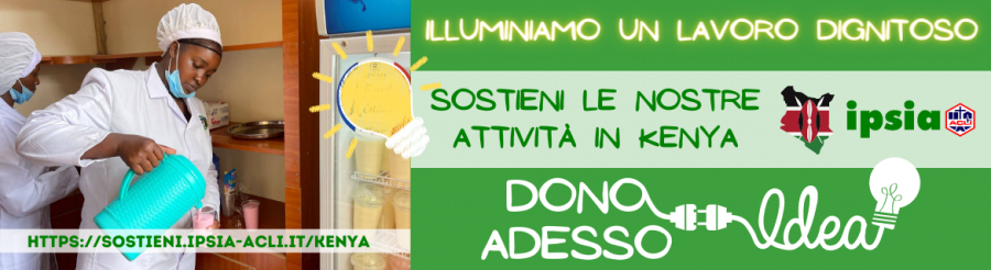Al via la raccolta fondi per i progetti in Kenya