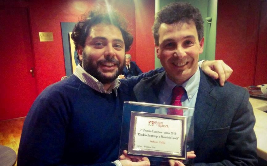 Daniele Socciarelli (a sinistra) e Stefano Tallia (a destra)